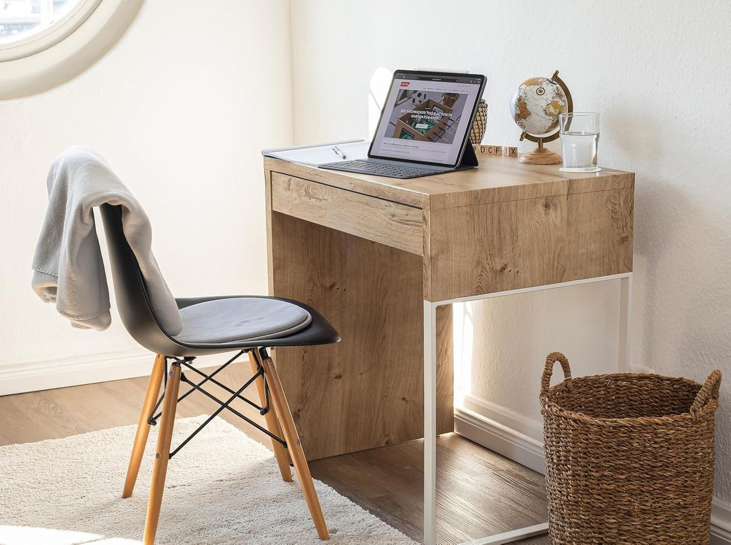 D-C-Fix Vinilo Adhesivo Muebles Roble Ribbeck Oak Efecto Madera Autoadhesivo Impermeable Decorativo Para Cocina, Armario, Puerta, Mesa Papel Pintado Forrar Rollo Láminas 90 Cm X 2,1 M