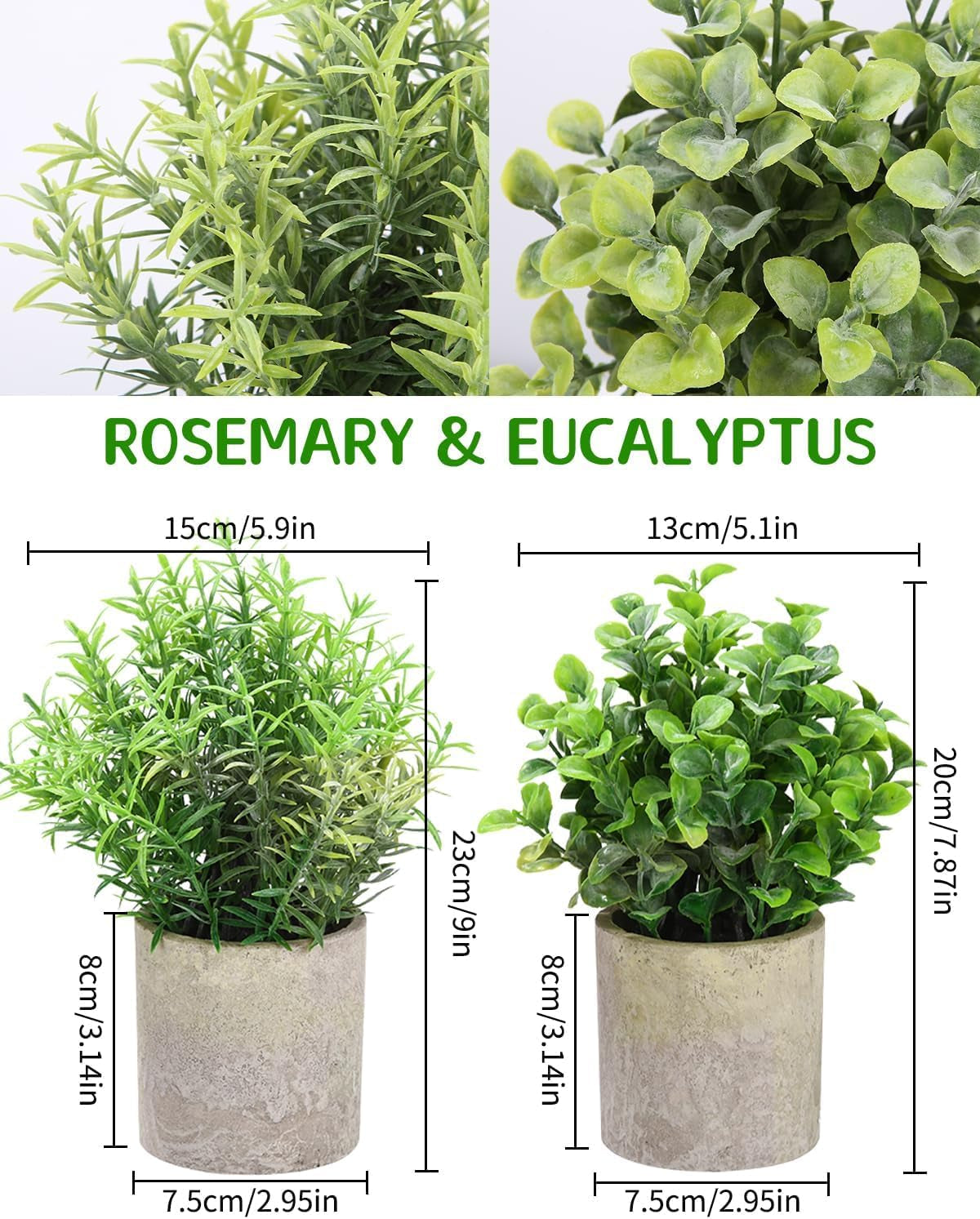 5 Pcs Plantas Artificiales Decorativas En Maceta, Hierba Suculenta De Arbustos De Imitación, Flor Falsa, Pequeña Planta Exterior Interior, Ideales Para La Decoración De La Casa
