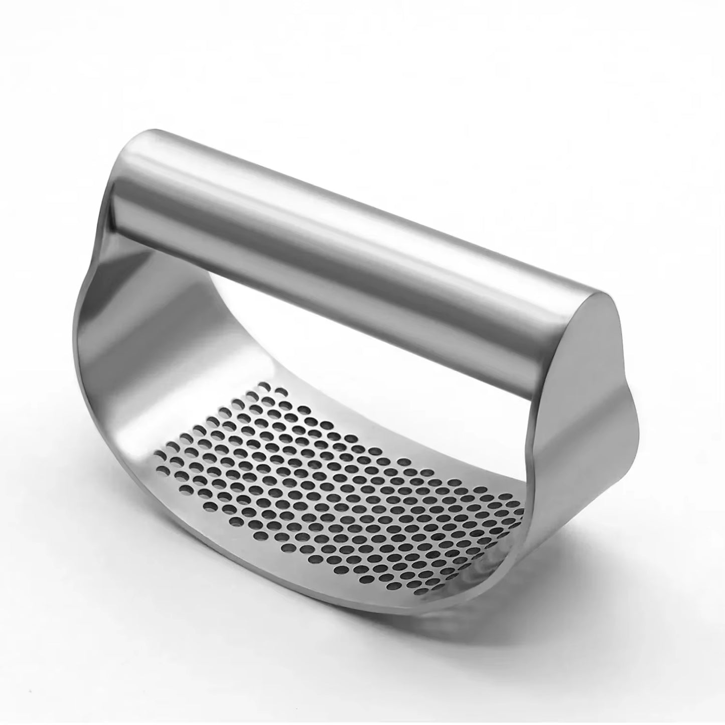 Multi-Function Manual Garlic Press Curved Garlic Grinding Slicer Chopper Stainless Steel Garlic Presses Cooking Gadgets Tool