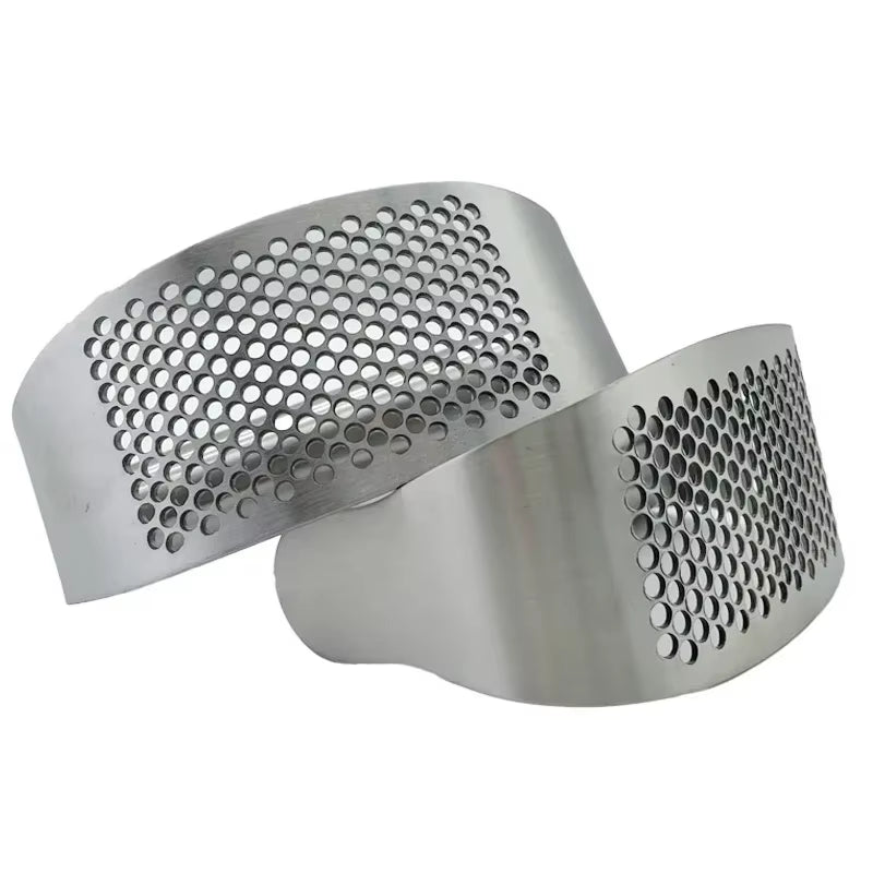 Multi-Function Manual Garlic Press Curved Garlic Grinding Slicer Chopper Stainless Steel Garlic Presses Cooking Gadgets Tool
