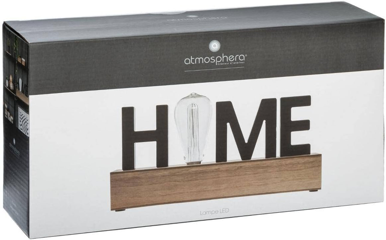 ATMOSPHERA CREATEUR D'INTERIEUR FIGURA LED 'HOME' 34X16X8CM