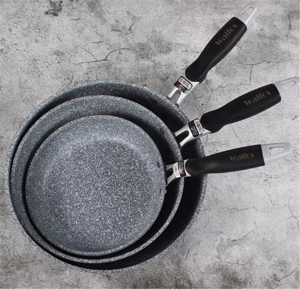 Frying Pan Wok Pan Non-Stick Pan Skillet Cauldron Induction Cooker Pot Pans Pancake Pan Egg Pan Gas Stove Home Garden