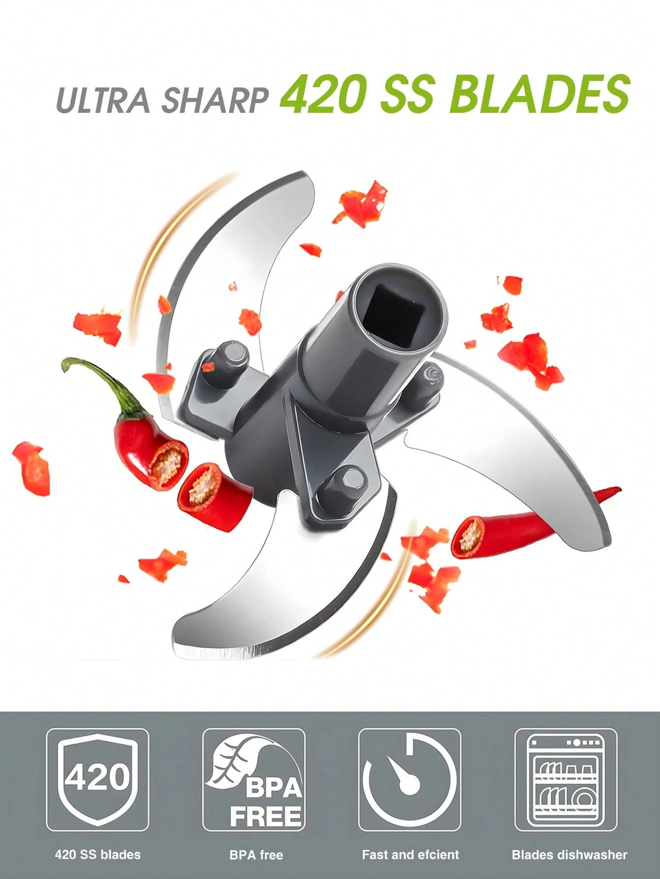 1Pc Kitchen Vegetable Chopper,Multi-Functional Manual Food Processor Vegetable Chopper, Portable Hand Pull String Garlic Mincer Onion Cutter for Veggies, Ginger, Fruits, Nuts, Herbs, Etc., (500Ml, 900Ml Two Sizes Available)Grey, Christmas