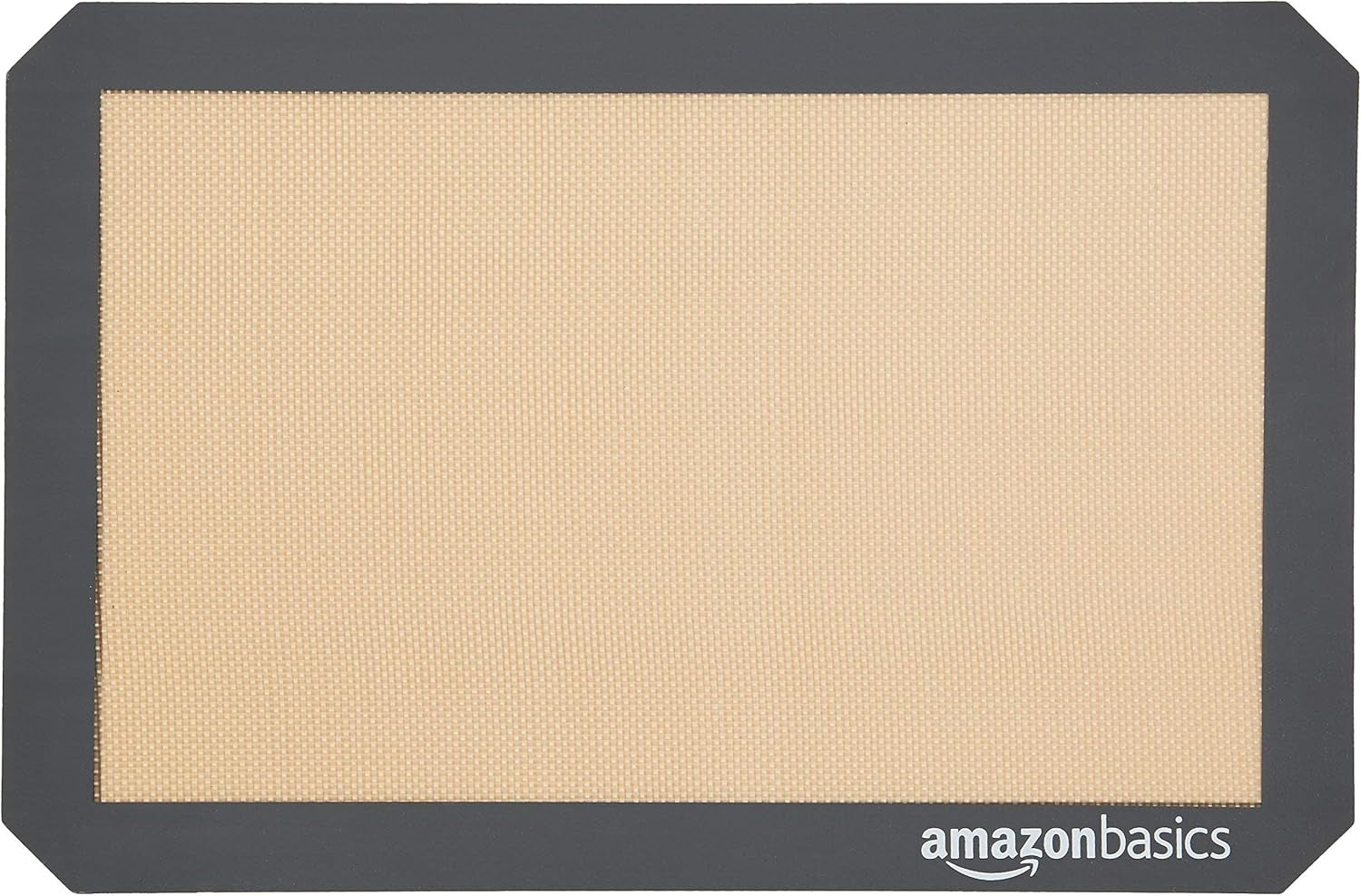 Amazon Basics Rectangular Tapete De Silicona Para Hornear, Juego De 3 Unidades, Marrón,Negro, 23.0Cm X 33.0Cm, 25.0Cm X 29.5Cm, 29.5Cm X 37.5Cm
