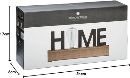 ATMOSPHERA CREATEUR D'INTERIEUR FIGURA LED 'HOME' 34X16X8CM