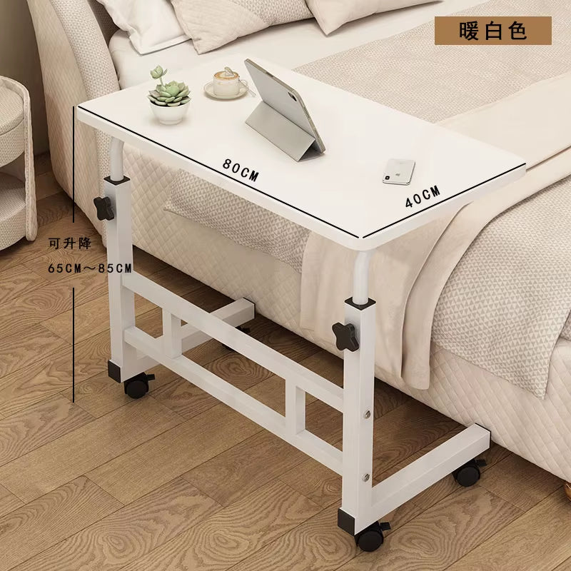 Bedside Table Movable Lifting Bedroom Home Simple Desk Student Dormitory Study Table Lazy Computer Table