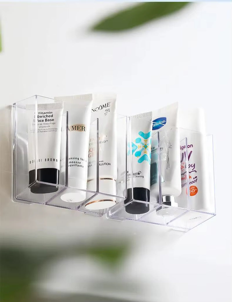 Wall-Mounted Household Medicine Compartment Organizer / Tubular Categorized Storage Box