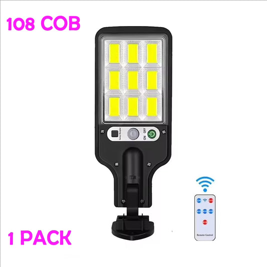 Garage Door Street Lights Outdoor Wireless Induction Solar Wall Lamp Motion Sensor with 3 Lighting Modes Garden Patio Path Yard