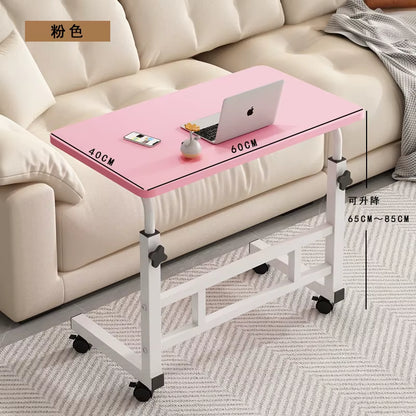 Bedside Table Movable Lifting Bedroom Home Simple Desk Student Dormitory Study Table Lazy Computer Table