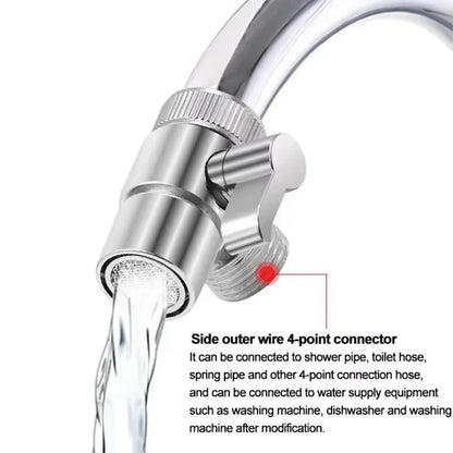 Switch Faucet Adapter 3 Way Tee Connector Shower Head Diverter Valve Home Improvement Shower Faucets Water Separator