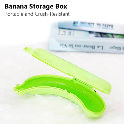 Banana Storage Box for Outdoor Travel Cute Case Protector Container Trip Lunch Fruit Storage Holder
