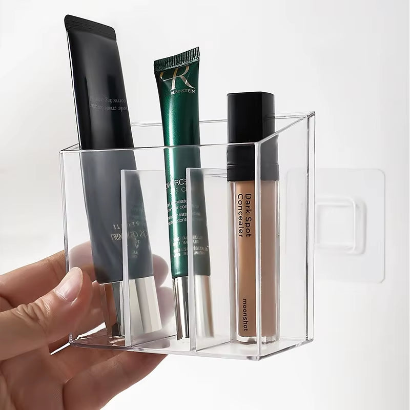 Wall-Mounted Household Medicine Compartment Organizer / Tubular Categorized Storage Box