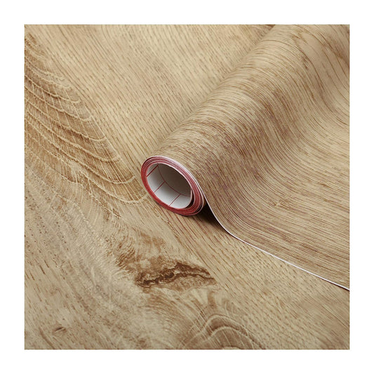 D-C-Fix Vinilo Adhesivo Muebles Roble Ribbeck Oak Efecto Madera Autoadhesivo Impermeable Decorativo Para Cocina, Armario, Puerta, Mesa Papel Pintado Forrar Rollo Láminas 90 Cm X 2,1 M