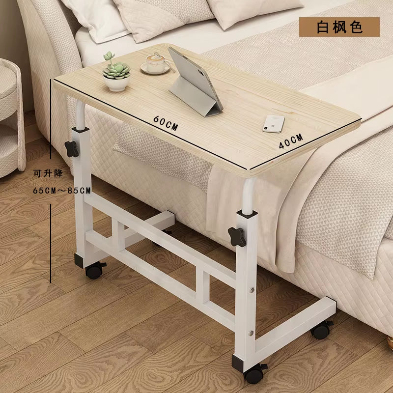 Bedside Table Movable Lifting Bedroom Home Simple Desk Student Dormitory Study Table Lazy Computer Table