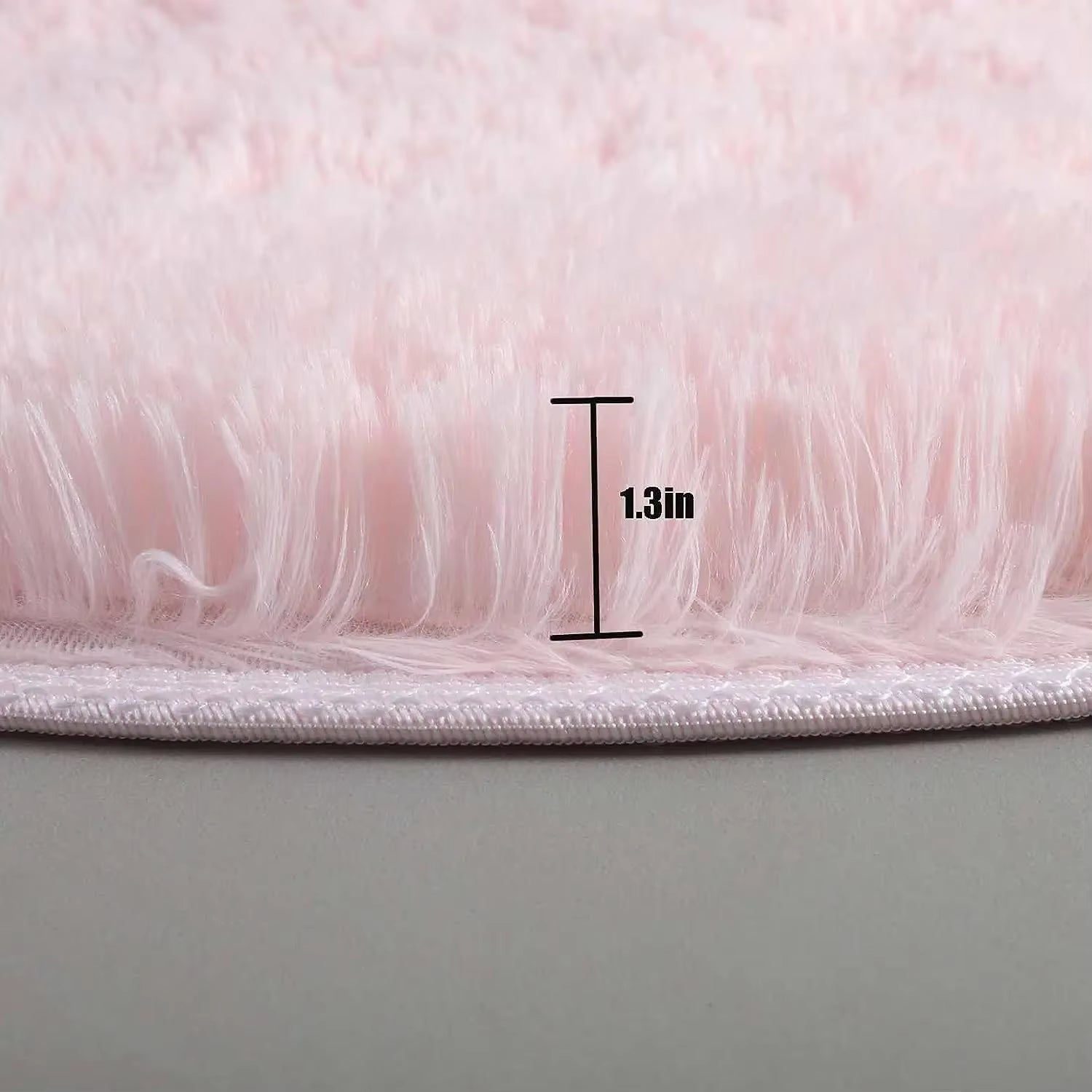 Super Soft Plush round Rug Mat Fluffy White Carpets for Living Room Home Decor Bedroom Kid Room Decoration Salon Thick Pile Rug