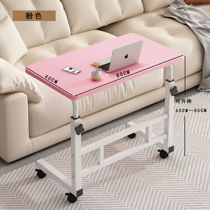 Bedside Table Movable Lifting Bedroom Home Simple Desk Student Dormitory Study Table Lazy Computer Table
