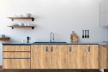 D-C-Fix Vinilo Adhesivo Muebles Roble Ribbeck Oak Efecto Madera Autoadhesivo Impermeable Decorativo Para Cocina, Armario, Puerta, Mesa Papel Pintado Forrar Rollo Láminas 90 Cm X 2,1 M