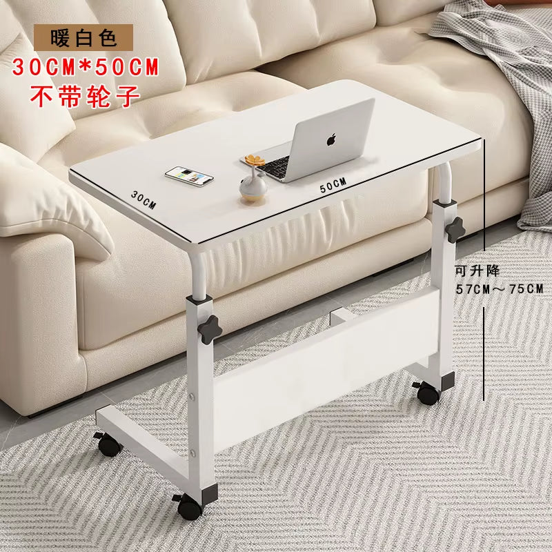 Bedside Table Movable Lifting Bedroom Home Simple Desk Student Dormitory Study Table Lazy Computer Table