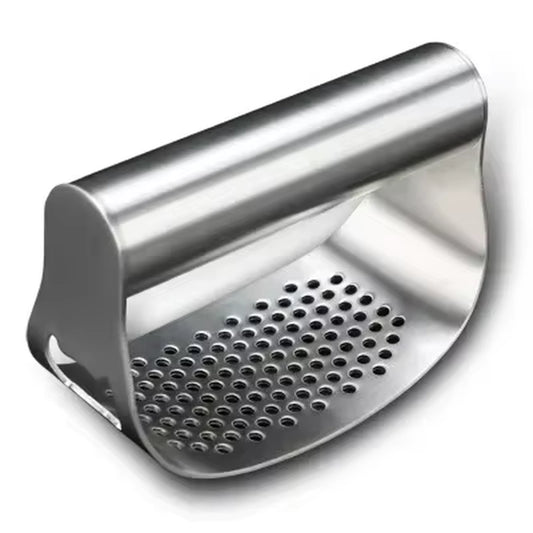 Multi-Function Manual Garlic Press Curved Garlic Grinding Slicer Chopper Stainless Steel Garlic Presses Cooking Gadgets Tool